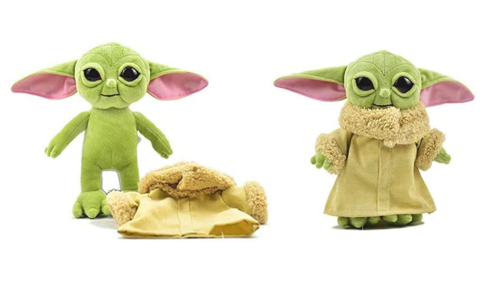 baby yoda plush toy amazon