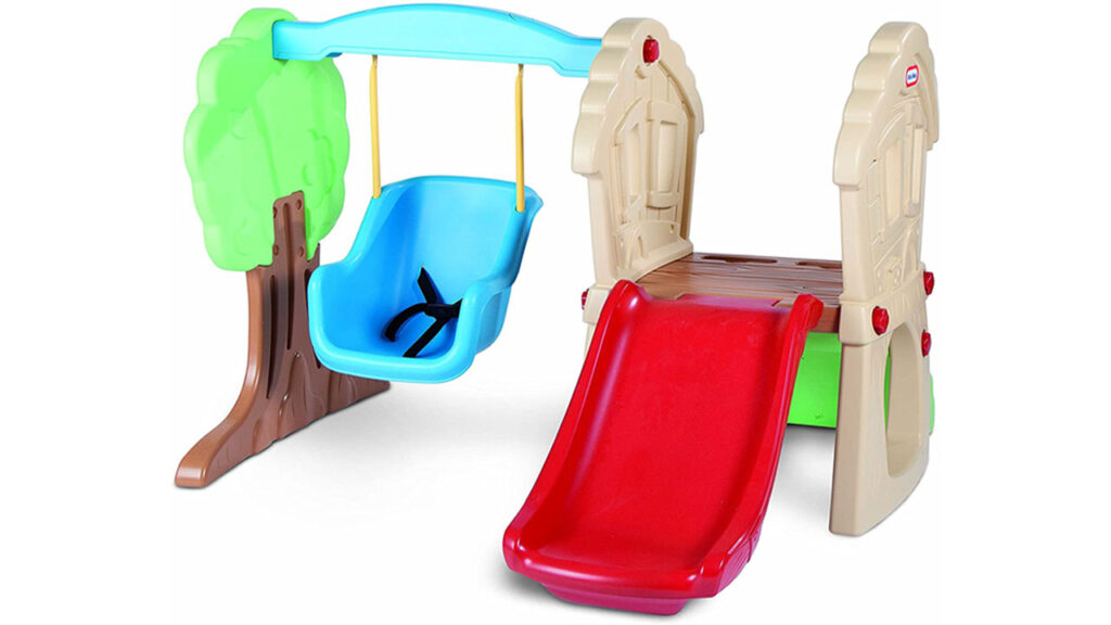 Ideal for indoors and outdoors - Little Tikes Hide and Seek Climber