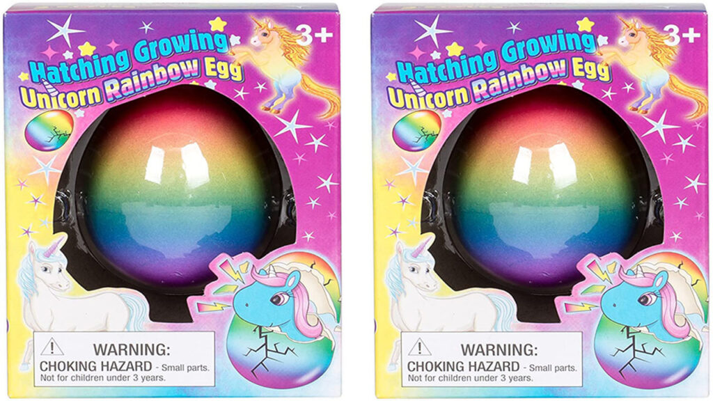 Unicorn Growth Set of 2 Hatching Eggs