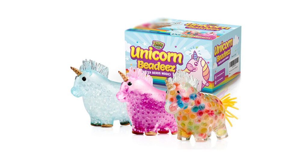 YoYa Toys Beadeez Unicorn Squeeze Antistress Ball Toys