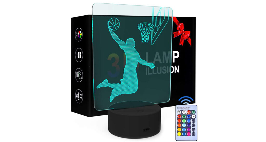 3D LED Sports Night Light