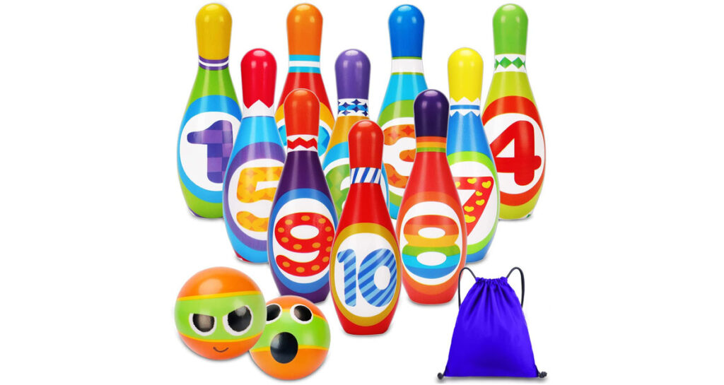Kids Bowling Set Toddlers Toys