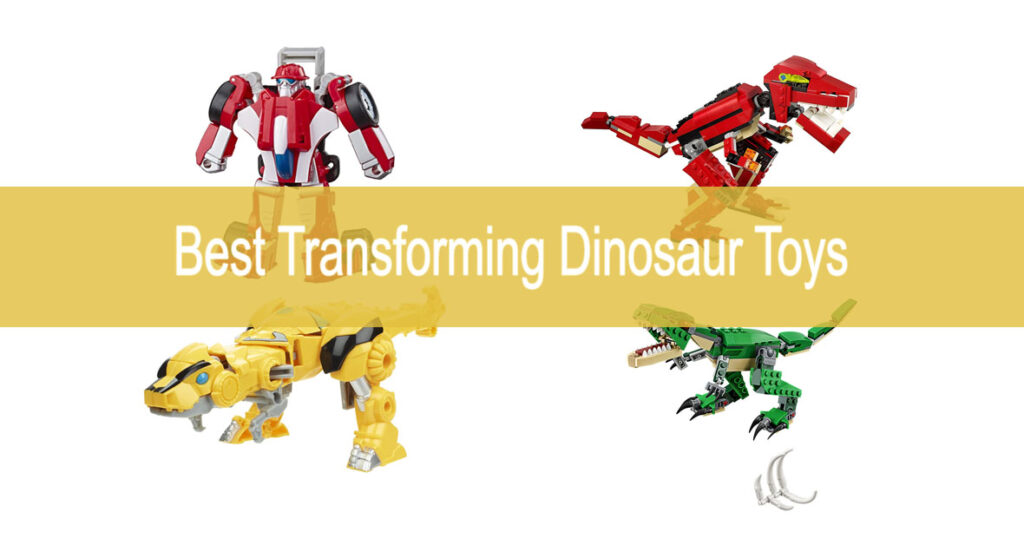 transforming dinosaur toys
