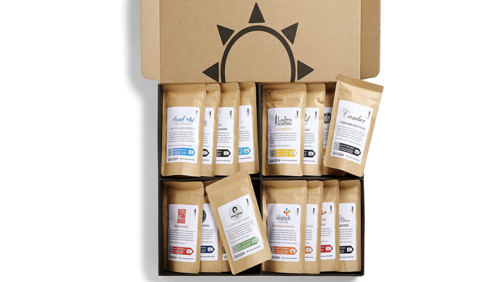 Round world of coffee package - gifts for phd students