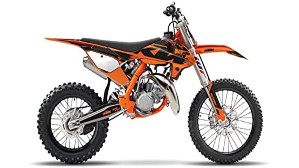 2022 KTM 65SX dirt bikes for 10 year olds