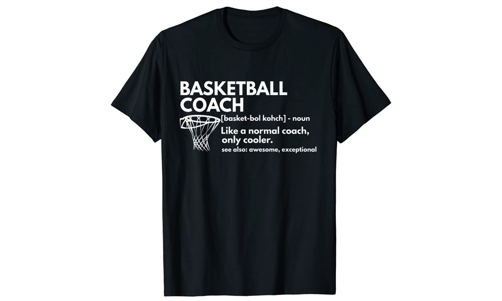 Funny Basketball Coach Definition T-Shirt