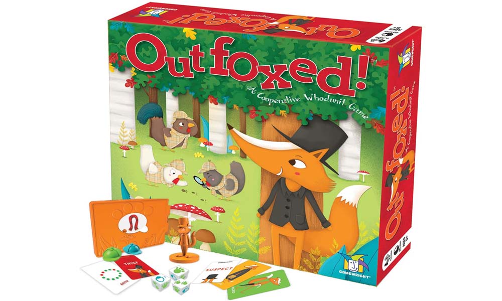 Gamewright 418 Outfoxed Game Board