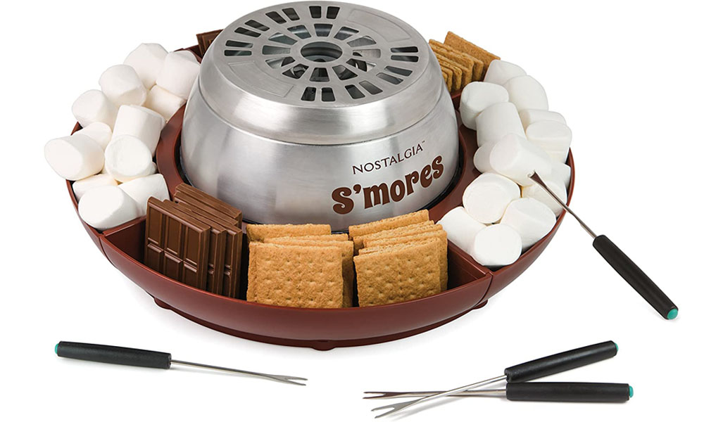 Stainless Steel Electric S'mores Maker