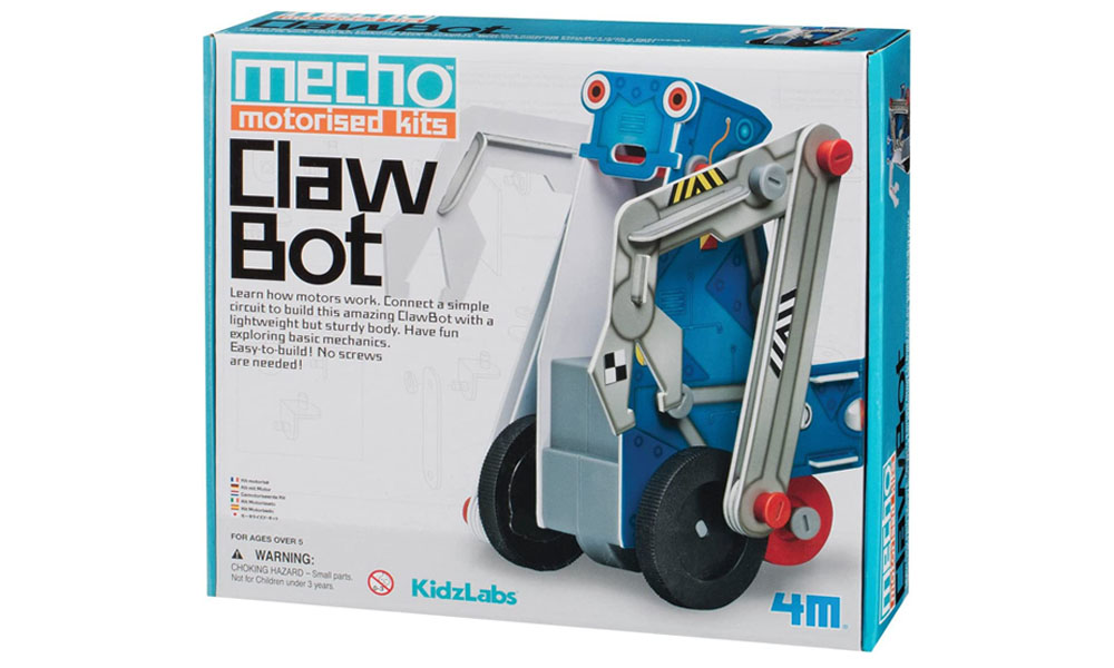 4M KidzLabs Motorized Claw Bot Mecho Kit