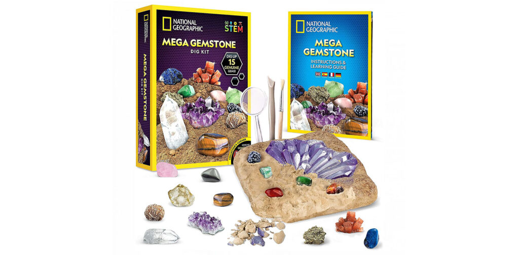 National Geographic Mega Gemstone Dig Kit